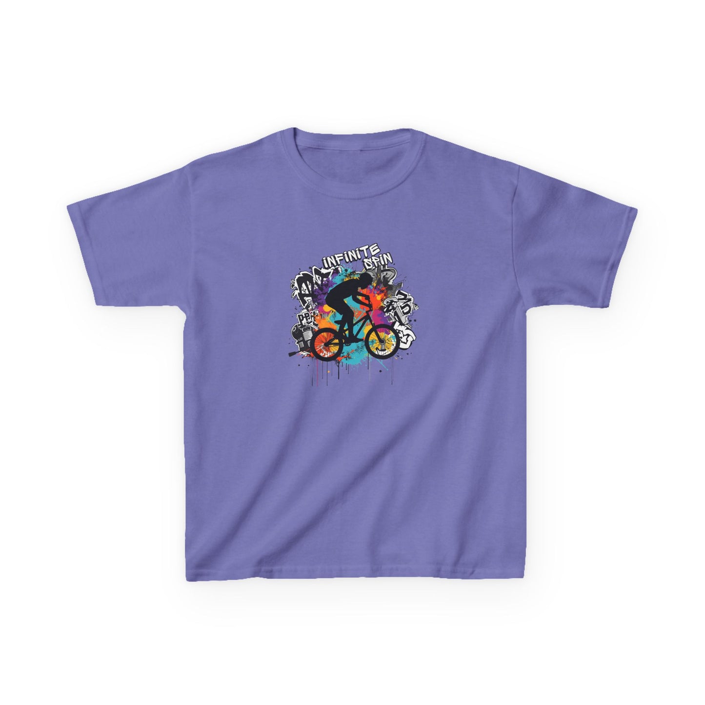Infinite Spin (bike) - Youth / Kids Heavy Cotton™ Tee