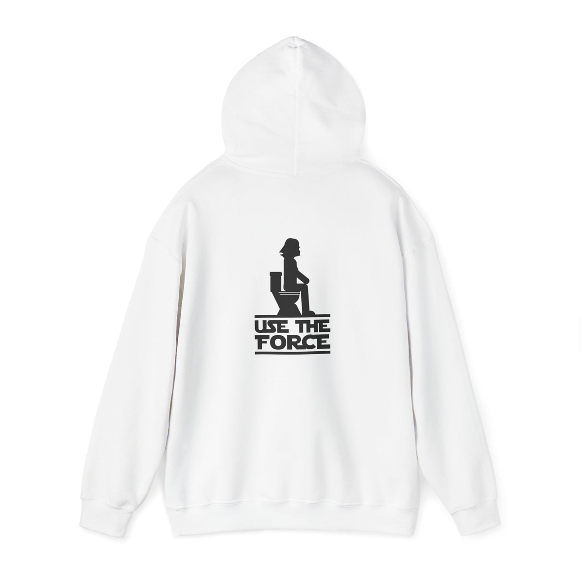 Use the Force (Star Wars) (printed on back) - Modern Vibes - Unisex Heavy Blend™ Hooded Sweatshirt