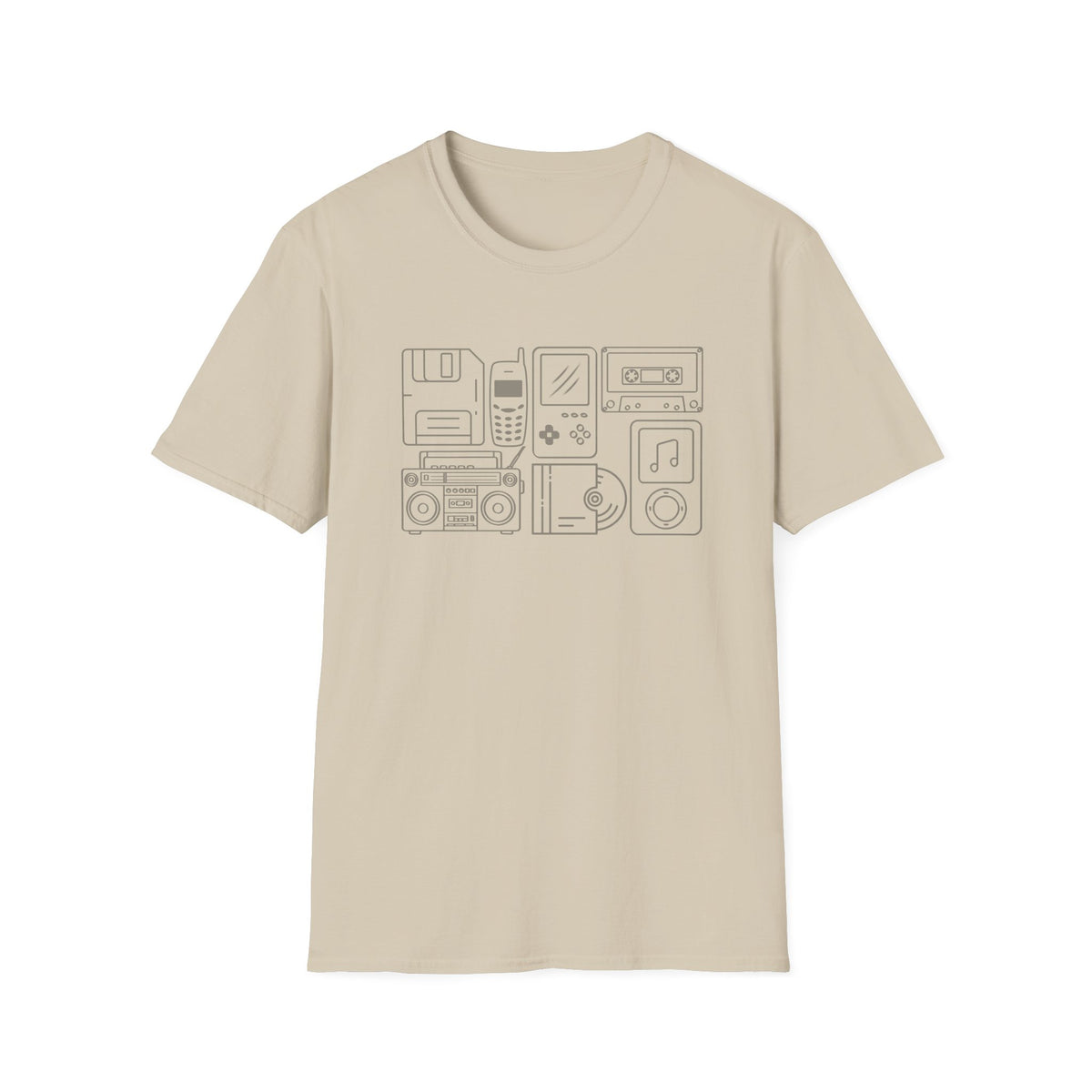 Retro Tech Gear - Unisex Softstyle T-Shirt