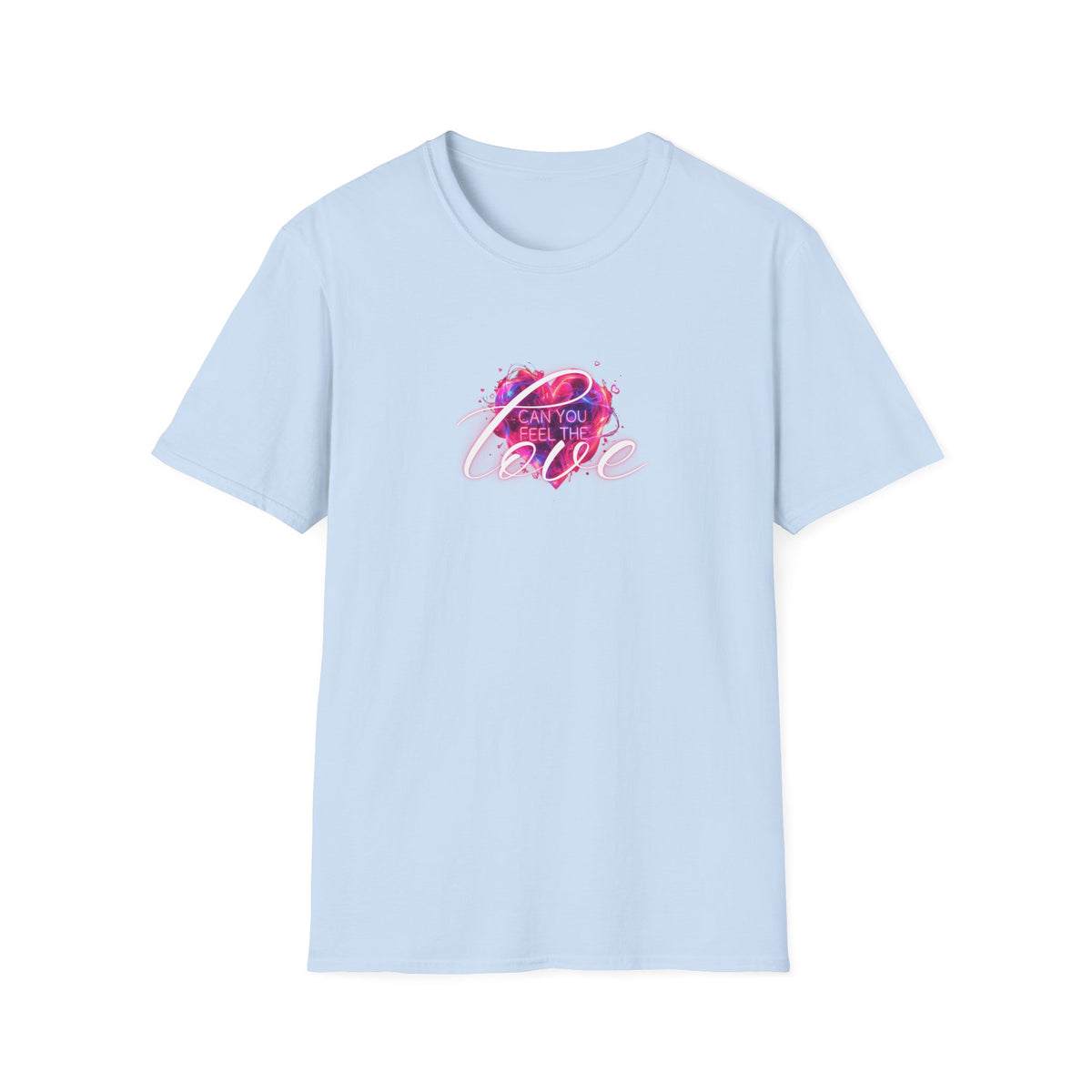 Can you feel the Love - Unisex Softstyle T-Shirt