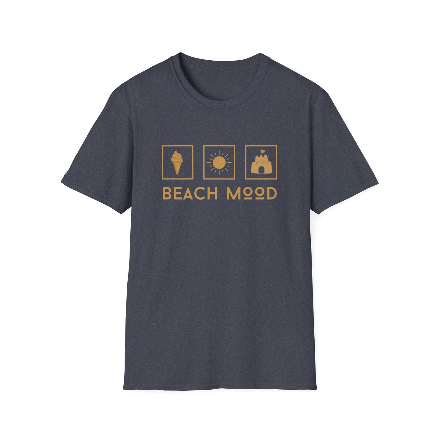Beach Mood (sand) - Statement graphic - Unisex Softstyle T-Shirt
