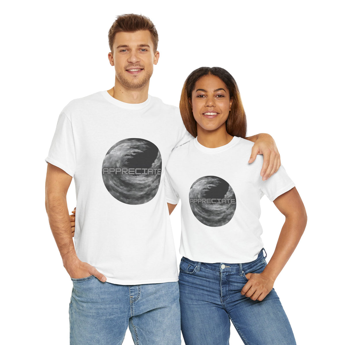 Appreciate - Statement Graphic - Unisex Heavy Cotton Tee