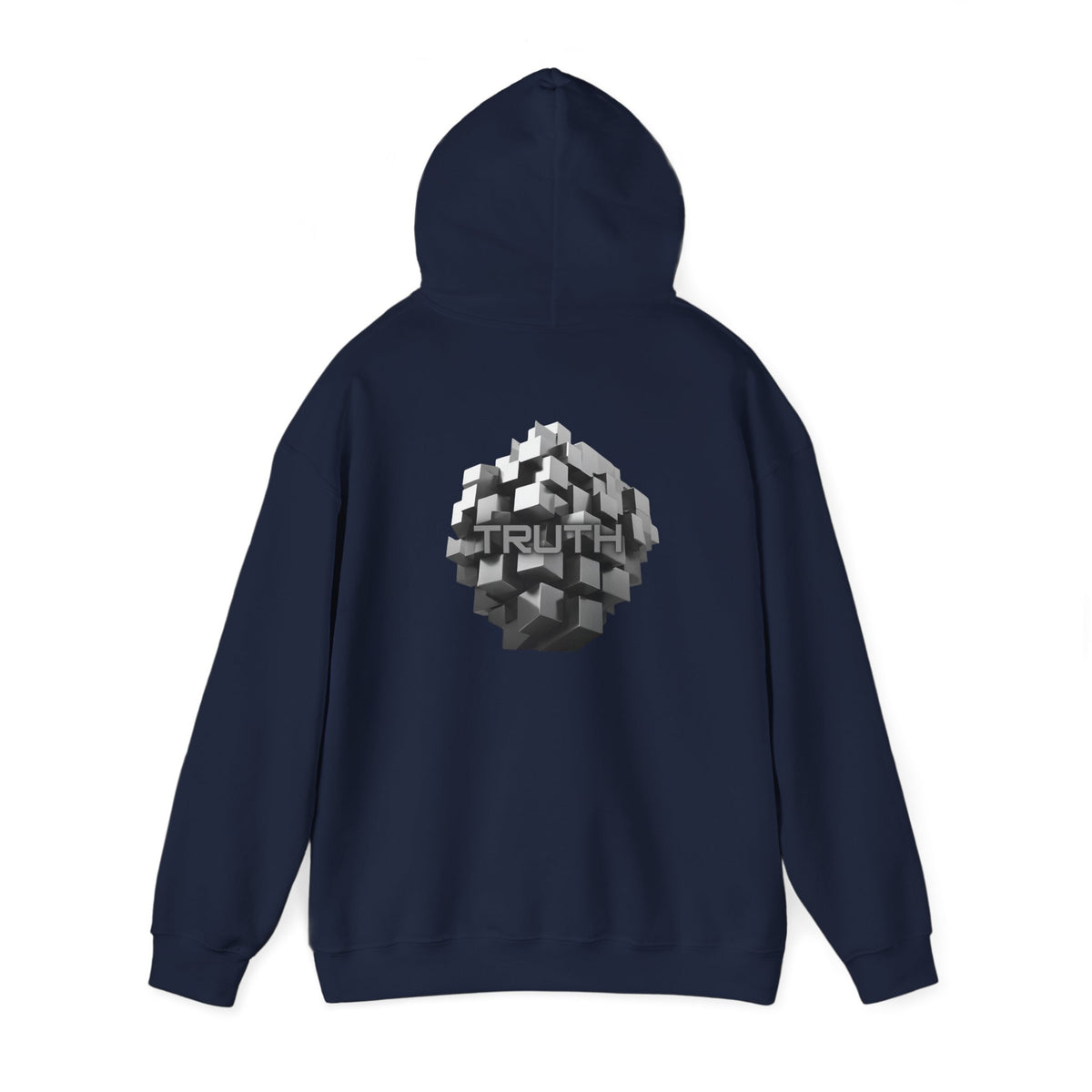 Truth (printed on back) - Statement Graphic - Unisex Heavy Blend™ Hooded Sweatshirt