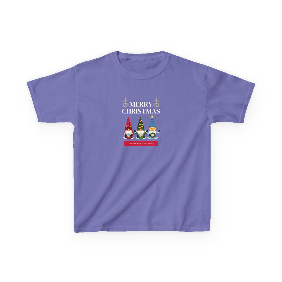 Merry Christmas 3 gnomes - Youth/Kids Heavy Cotton Tee