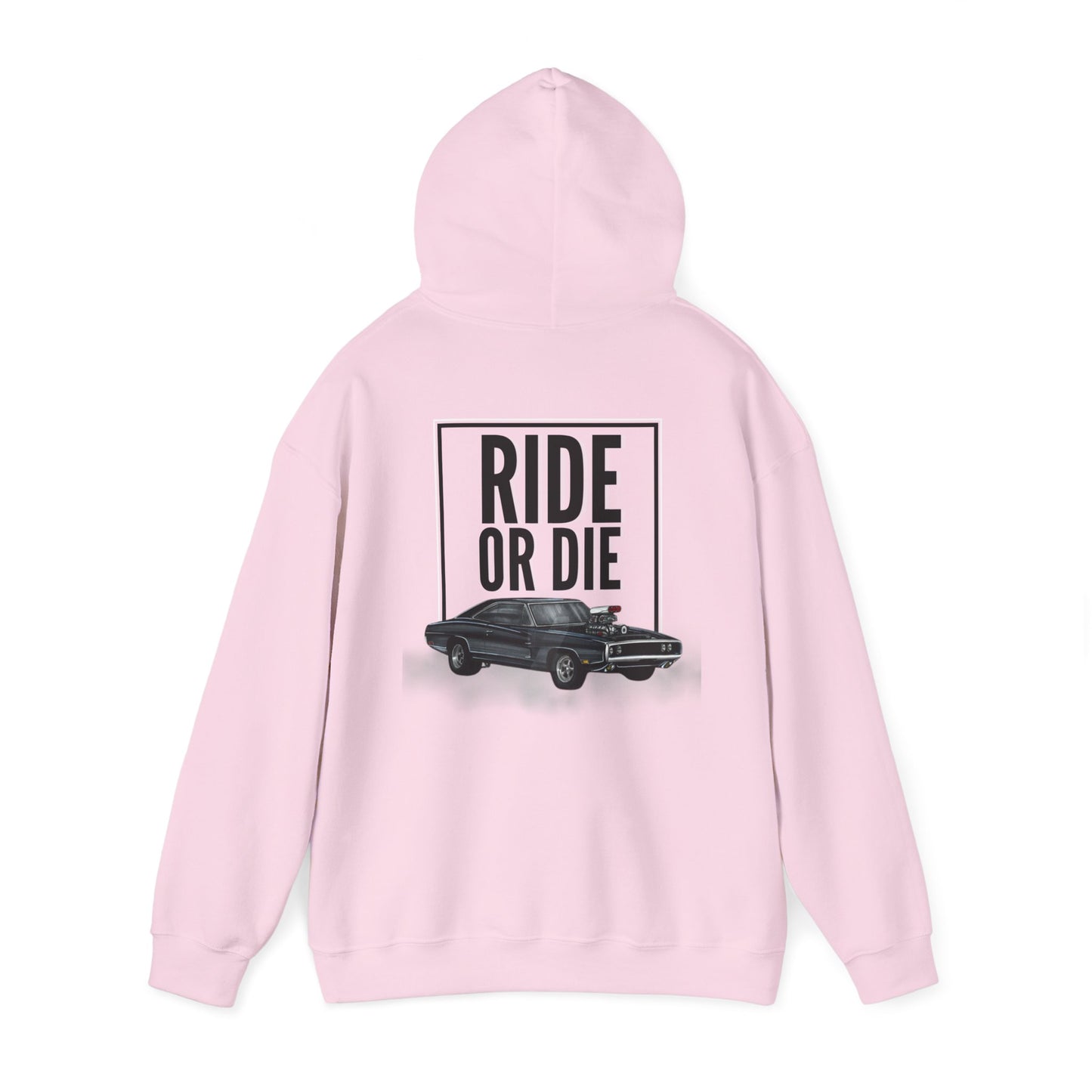 Ride or Die (printed on back) - Modern Vibes - Unisex Heavy Blend™ Hooded Sweatshirt