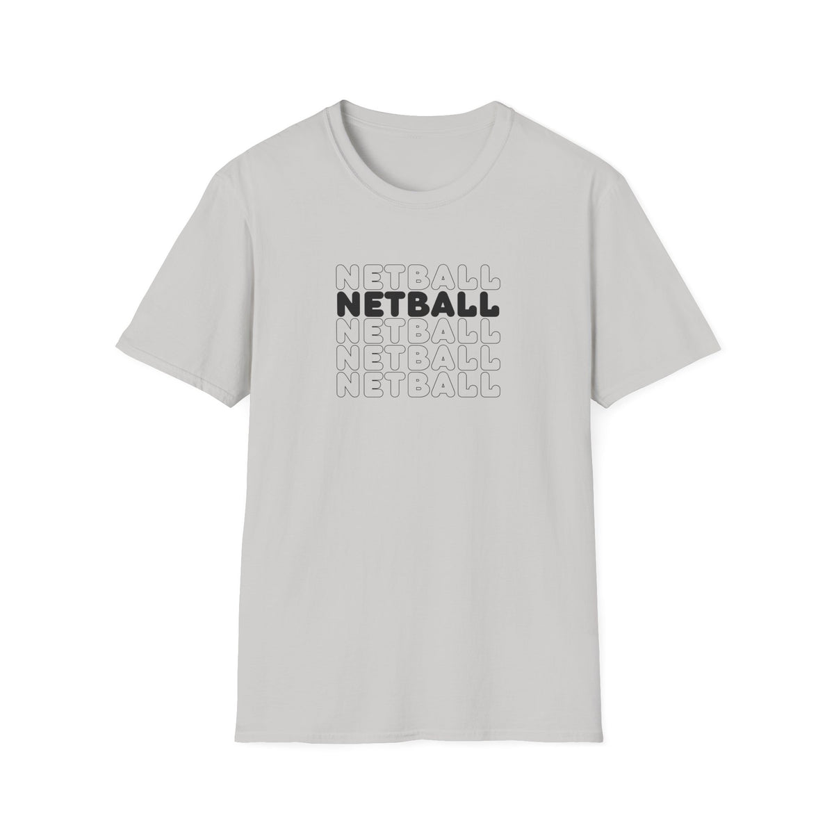 Netball x 5 - Unisex Softstyle T-Shirt
