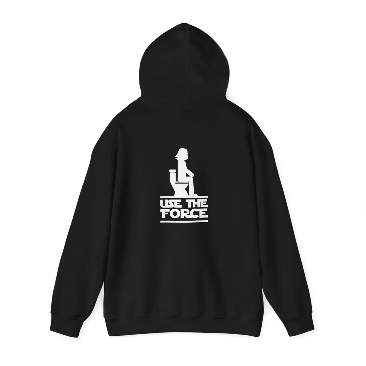 Use the Force (Star Wars) (printed on back) - Modern Vibes - Unisex Heavy Blend™ Hooded Sweatshirt