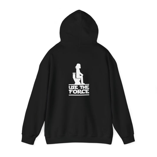 Use the Force (Star Wars) (printed on back) - Modern Vibes - Unisex Heavy Blend™ Hooded Sweatshirt