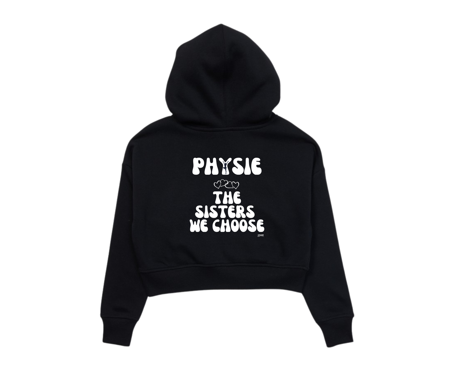 Physie - the sisters we choose (printed on back) - Youth Hooded Sweatshirt